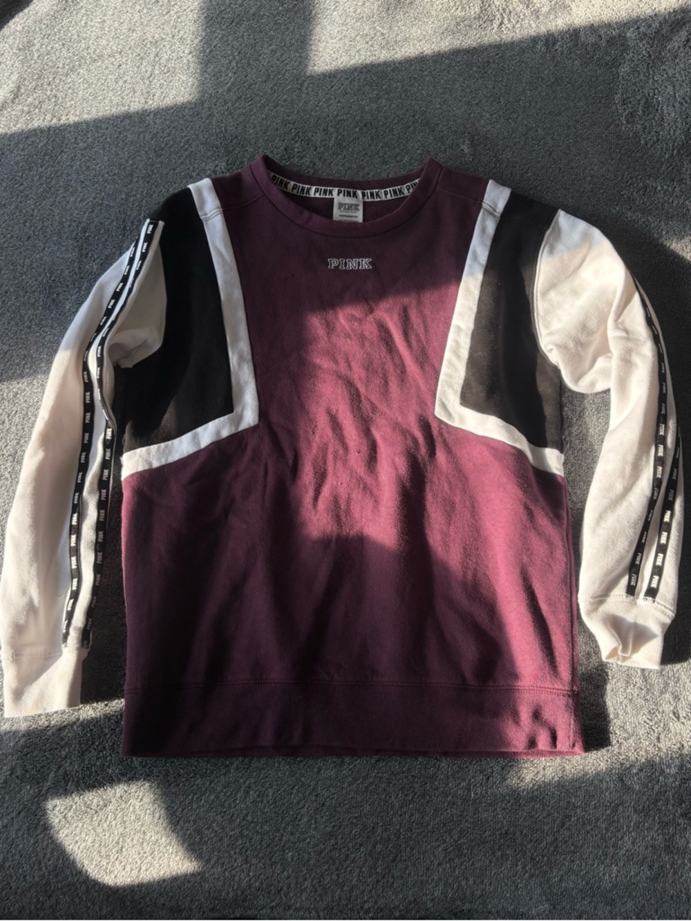 victorias secret pink crewneck